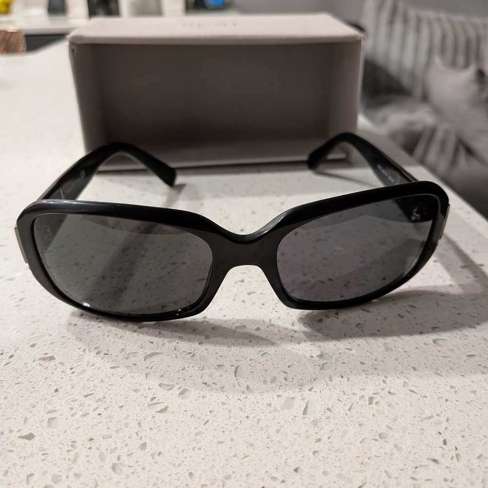 Versace Black Italian Sunglasses - Picture 2 of 4